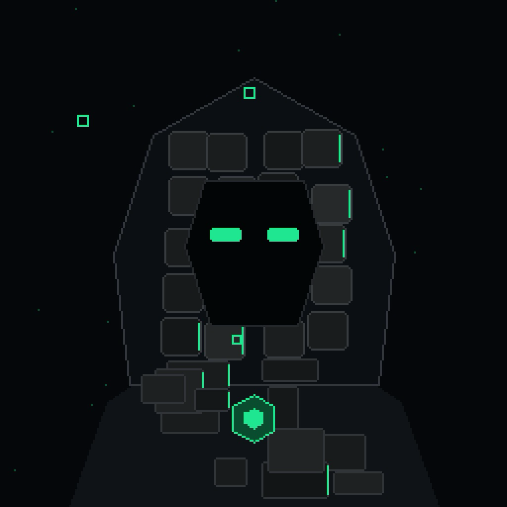 The Last Block pixel character artwork