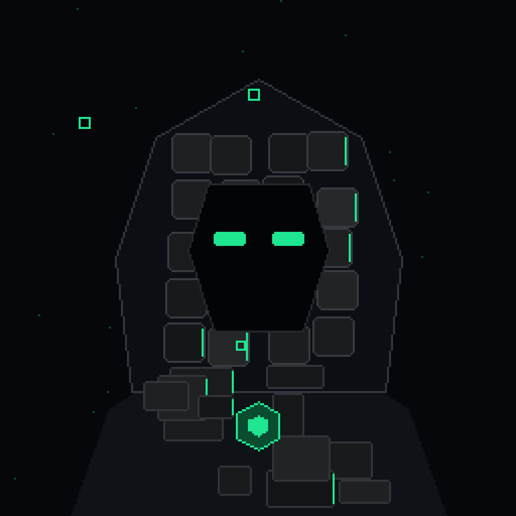 The Last Block pixel character artwork