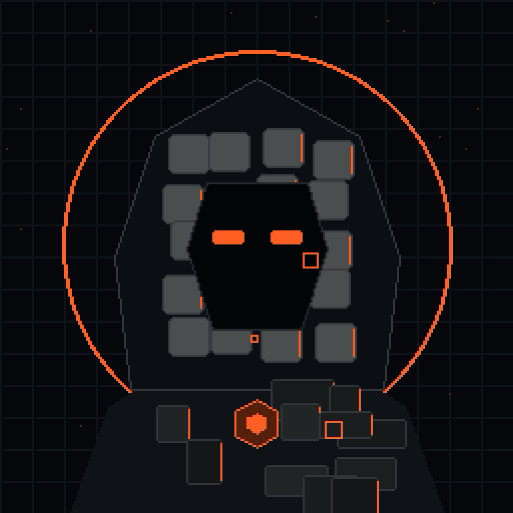 The Last Block pixel character artwork